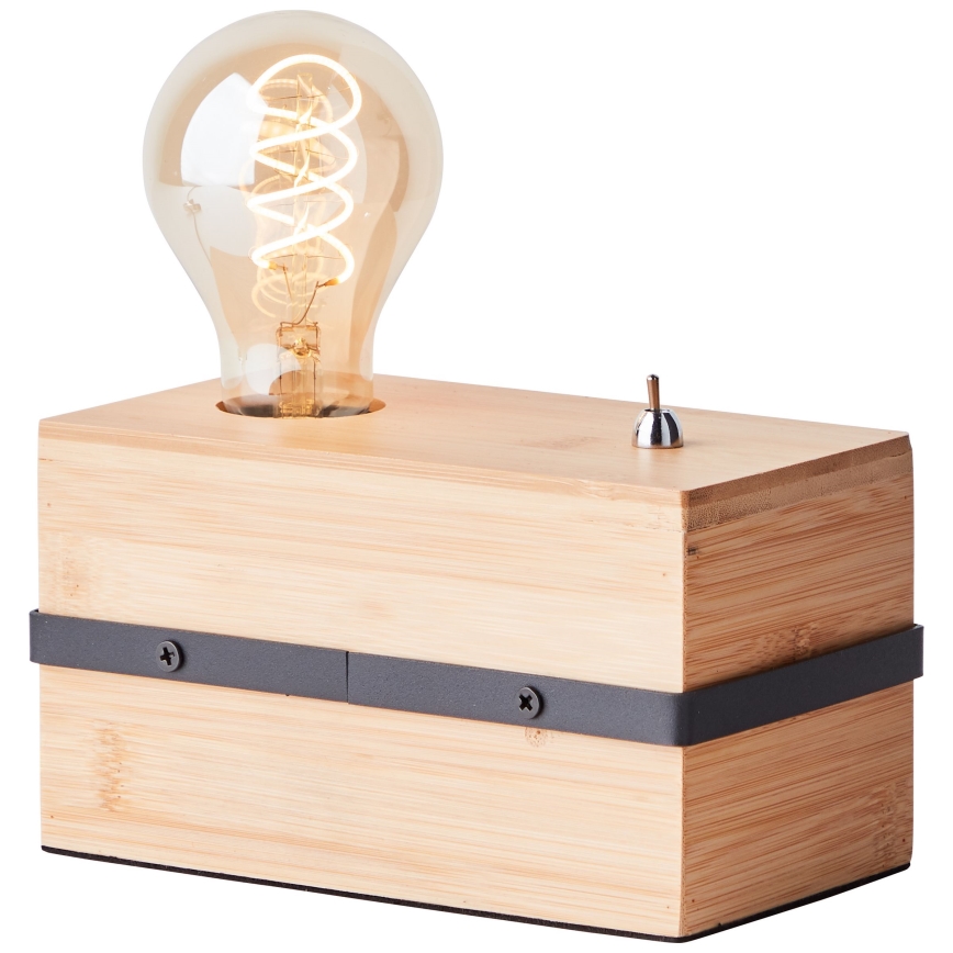 Brilliant - Eπιτραπέζιο φωτιστικό BENNY 1xE27/40W/230V μπαμπού