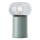 Brilliant - Eπιτραπέζιο φωτιστικό KNUT 1xE27/25W/230V πράσινο/διαφανές
