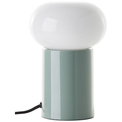 Brilliant - Eπιτραπέζιο φωτιστικό KNUT 1xE27/25W/230V πράσινο/λευκό