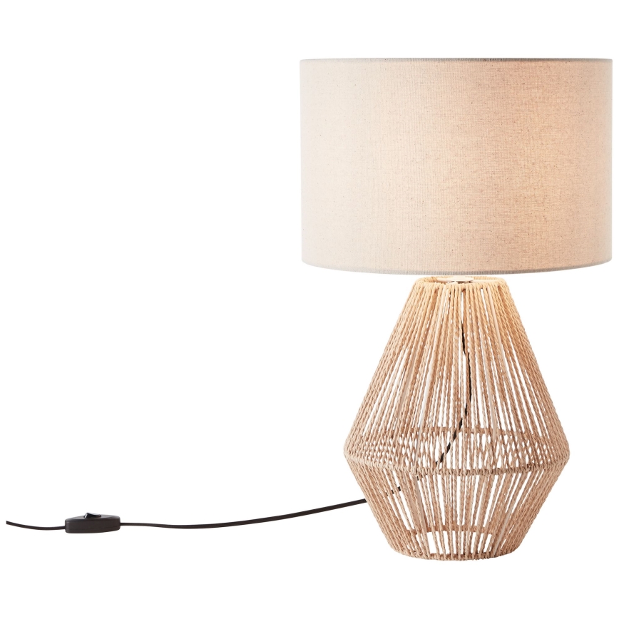 Brilliant - Eπιτραπέζιο φωτιστικό LARAINE 1xE27/42W/230V μπεζ
