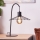 Brilliant - Eπιτραπέζιο φωτιστικό LEIKA 1xE27/52W/230V μαύρο