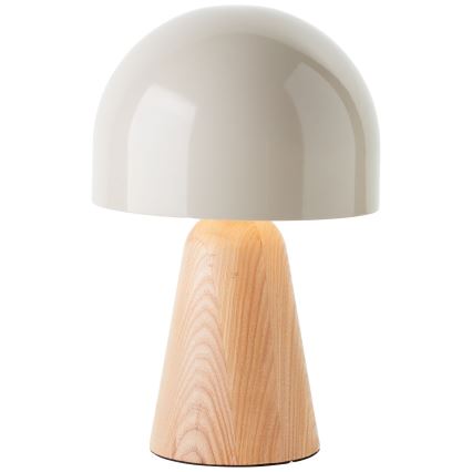 Brilliant - Eπιτραπέζιο φωτιστικό NALAM 1xE14/40W/230V μπεζ/τέφρα