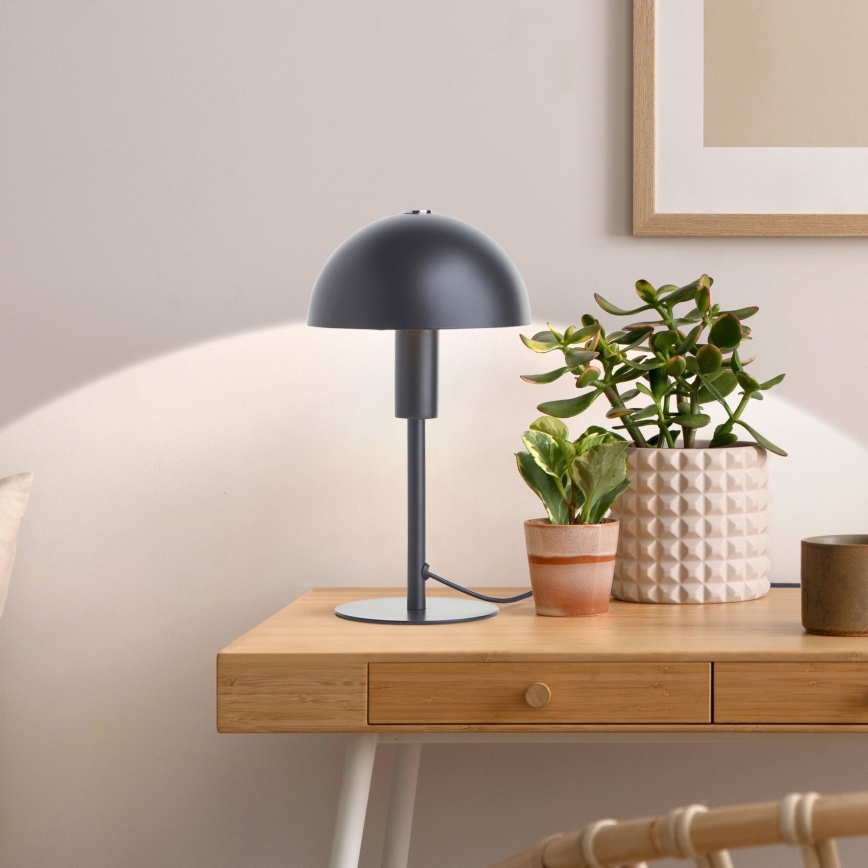 Brilliant - Eπιτραπέζιο φωτιστικό PETITE 1xE14/28W/230V μαύρο
