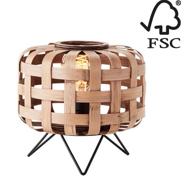 Brilliant - Eπιτραπέζιο φωτιστικό WOODLINE 1xE27/40W/230V μπαμπού - FSC πιστοποιημένο