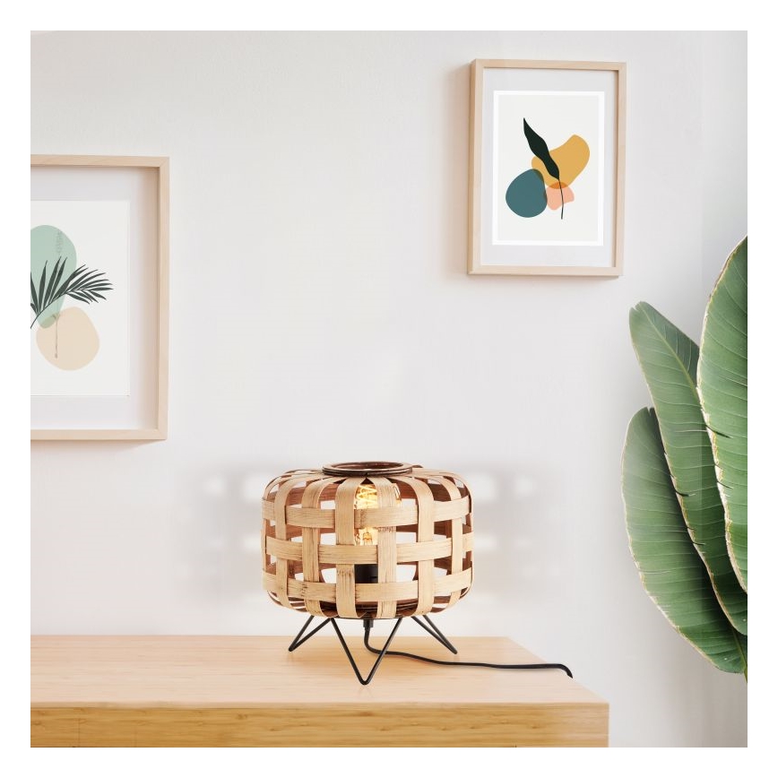 Brilliant - Eπιτραπέζιο φωτιστικό WOODLINE 1xE27/40W/230V μπαμπού