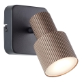Brilliant - Φωτιστικό σποτ τοίχου LED CADIZ 1xGU10/5W/230V μπρονζέ
