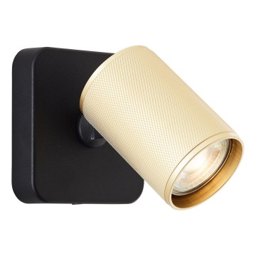 Brilliant - Φωτιστικό σποτ τοίχου LED MARTY 1xGU10/5W/230V χρυσό