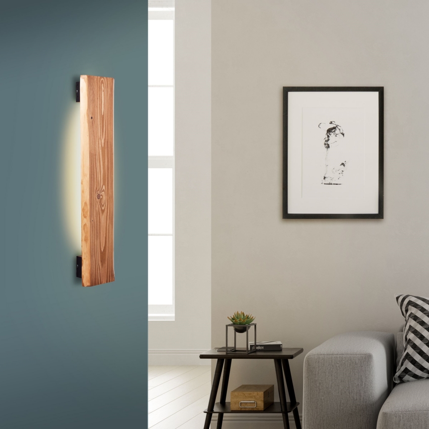 Brilliant - Φωτιστικό τοίχου LED FEINGOLD LED/8,5W/230V πεύκο