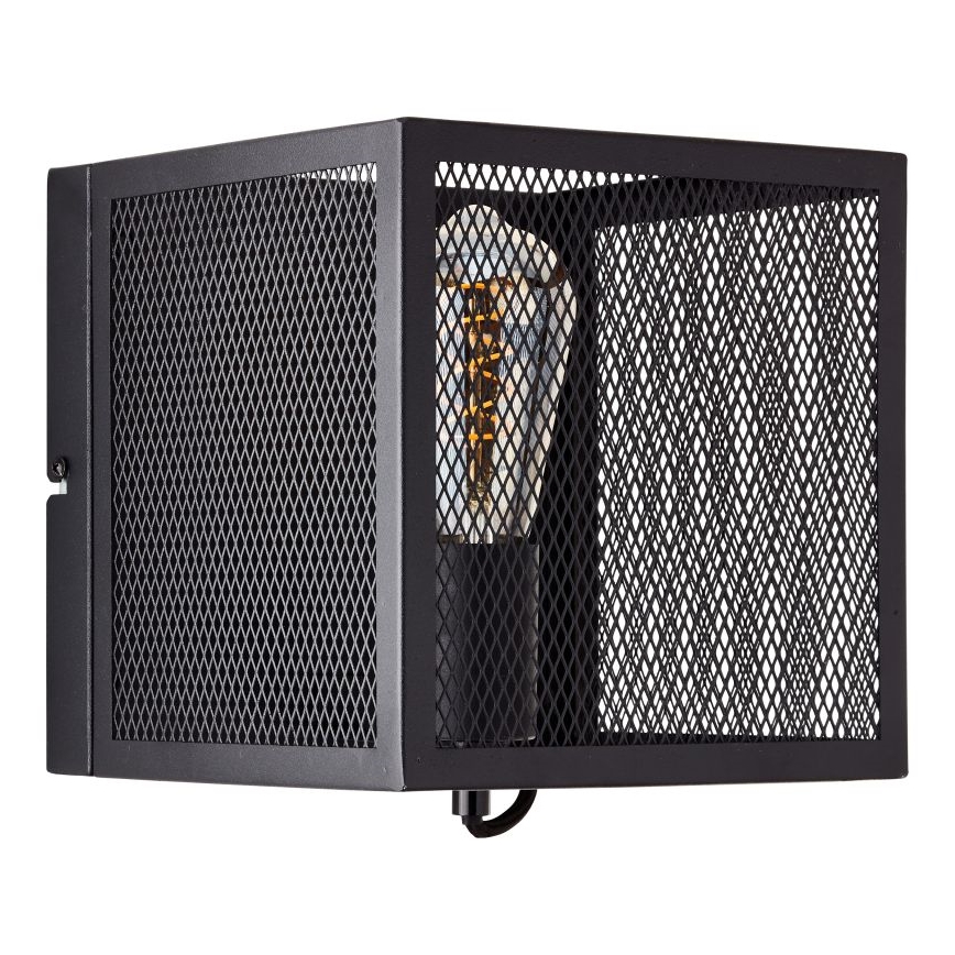 Brilliant - Φωτιστικό τοίχου MAZE 1xE27/40W/230V μαύρο