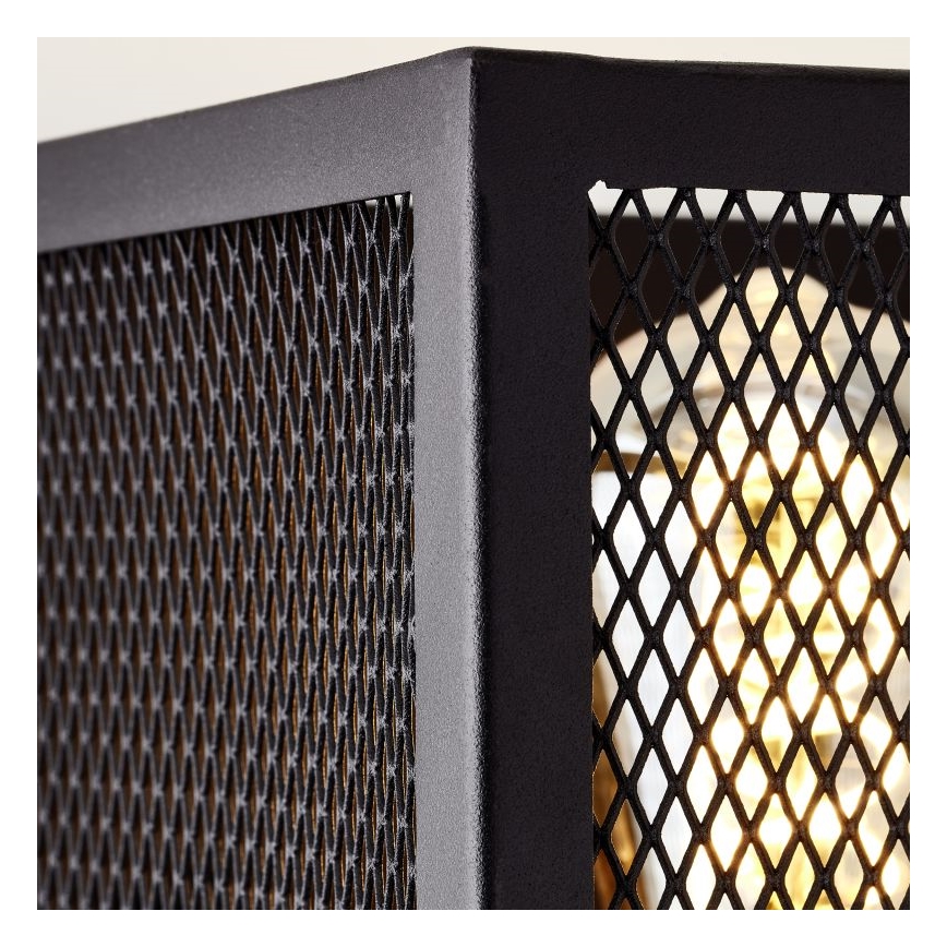 Brilliant - Φωτιστικό τοίχου MAZE 2xE27/40W/230V μαύρο