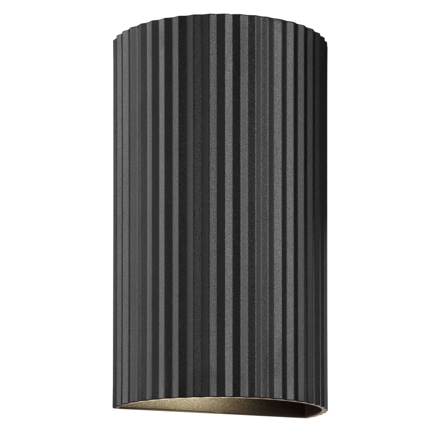 Brilliant - Φωτιστικό τοίχου UNDULA 2xGU10/10W/230V μαύρο