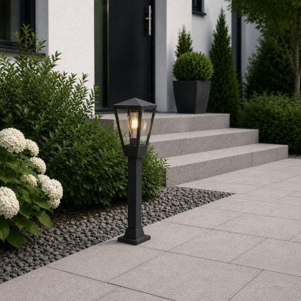 Brilliant - Φωτιστικό εξωτερικού χώρου WESTDLIFF 1xE27/20W/230V 73,4 cm IP44 ανθρακί
