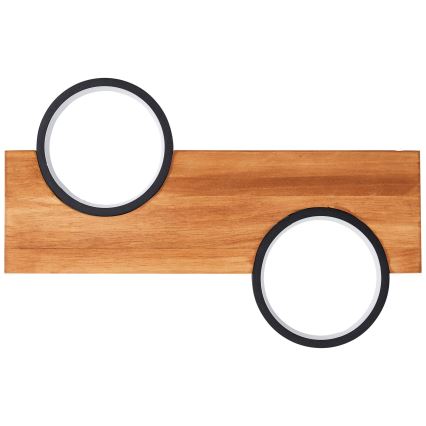 Brilliant - Φωτιστικό οροφής LED CHEESY LED/14W/230V πεύκο