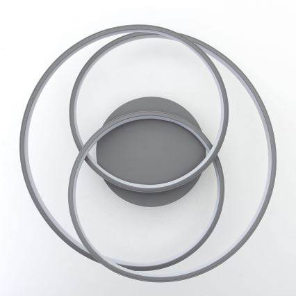 Brilliant - Φωτιστικό οροφής LED LABYRINTH LED/40W/230V διάμετρος 39,5 cm γκρι