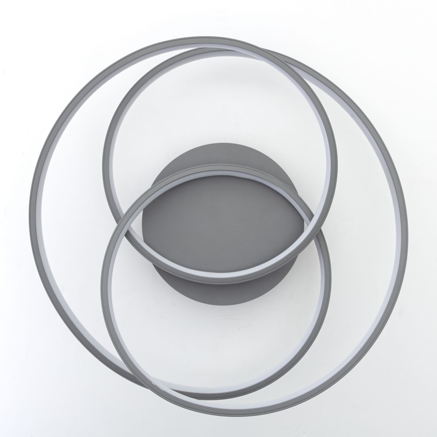 Brilliant - Φωτιστικό οροφής LED LABYRINTH LED/40W/230V διάμετρος 39,5 cm γκρι