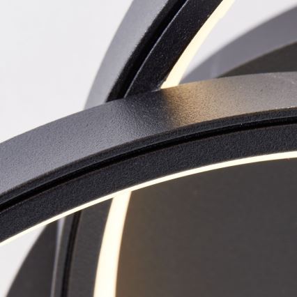 Brilliant - Φωτιστικό οροφής LED LABYRINTH LED/40W/230V διάμετρος 39,5 cm μαύρο