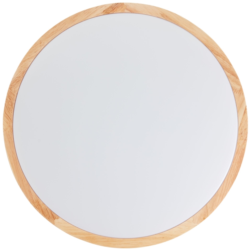 Brilliant - Φωτιστικό οροφής LED LASKOS LED/22W/230V, διάμετρος 38 cm, από ξύλο καουτσούκου