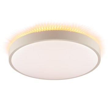 Brilliant - Φωτιστικό οροφής LED SOLISTRA LED/24W/230V, διάμ. 44,5 cm, μπεζ