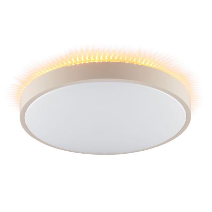 Brilliant - Φωτιστικό οροφής LED SOLISTRA LED/24W/230V, διάμ. 44,5 cm, μπεζ
