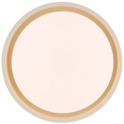Brilliant - Φωτιστικό οροφής LED SONORA LED/12W/230V 3000K Ø 31 cm μπεζ