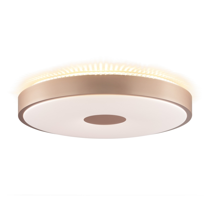 Brilliant - Φωτιστικό οροφής TAVIS LED/24W/230V, διάμετρος 44,5 εκ., ροζ χρυσό