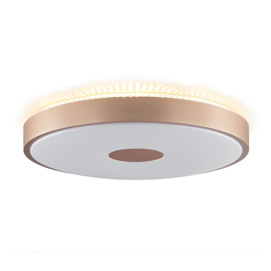 Brilliant - Φωτιστικό οροφής TAVIS LED/24W/230V, διάμετρος 44,5 εκ., ροζ χρυσό