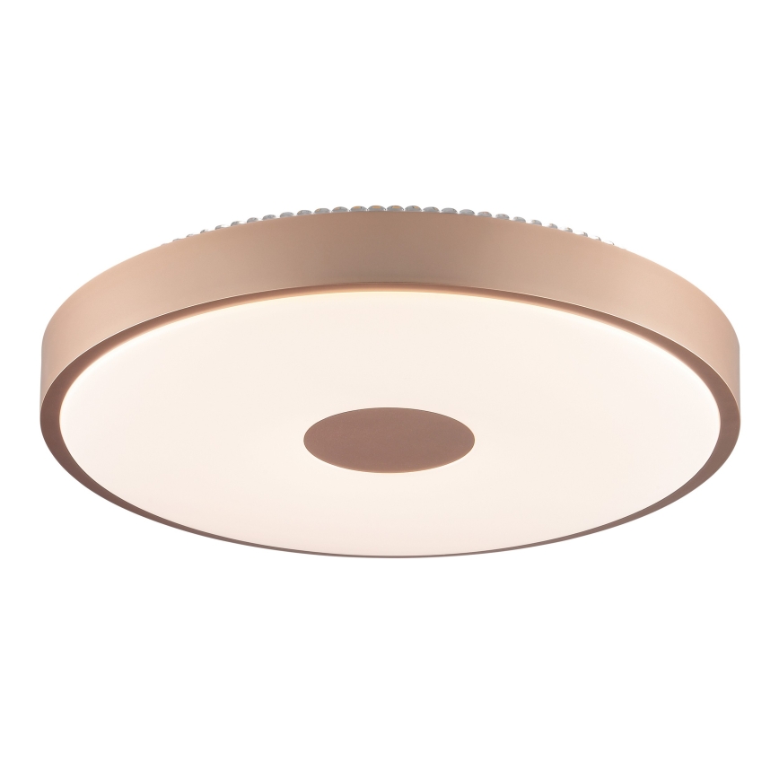 Brilliant - Φωτιστικό οροφής TAVIS LED/24W/230V, διάμετρος 44,5 εκ., ροζ χρυσό