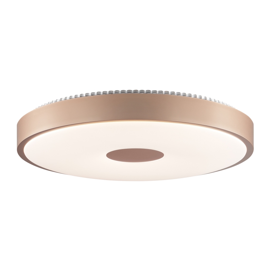Brilliant - Φωτιστικό οροφής TAVIS LED/24W/230V, διάμετρος 44,5 εκ., ροζ χρυσό