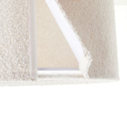 Brilliant - Φωτιστικό οροφής TEDDY 2xE27/20W/230V, διάμ. 35 εκ., κρεμ απόχρωση