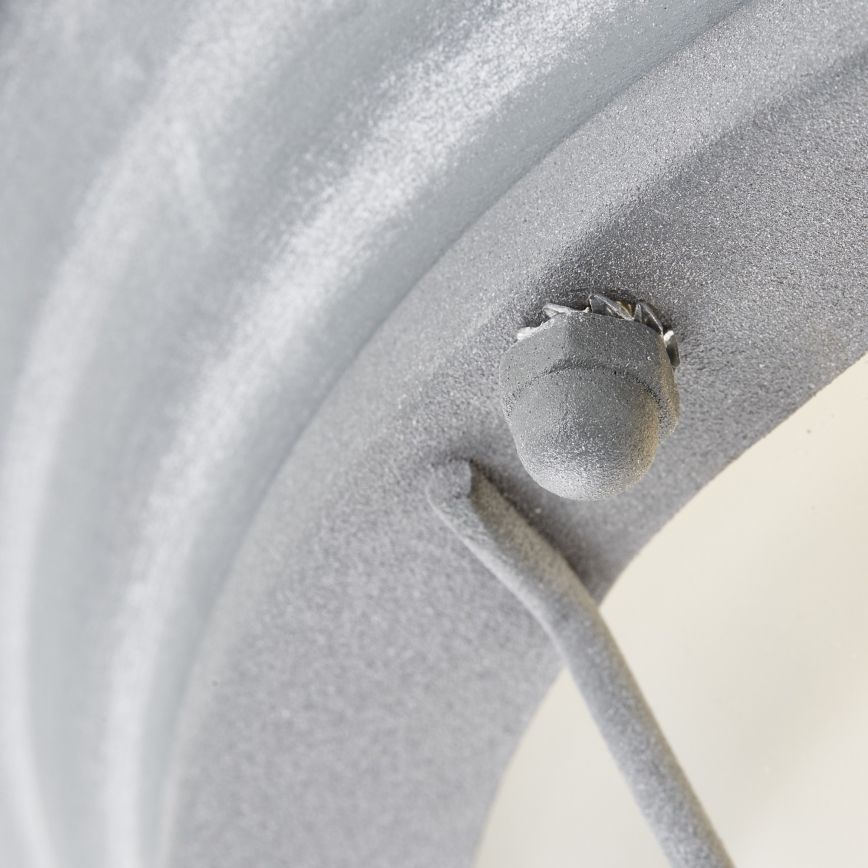 Brilliant - Φωτιστικό οροφής TYPHOON 1xE27/30W/230V Ø 29 cm γκρι