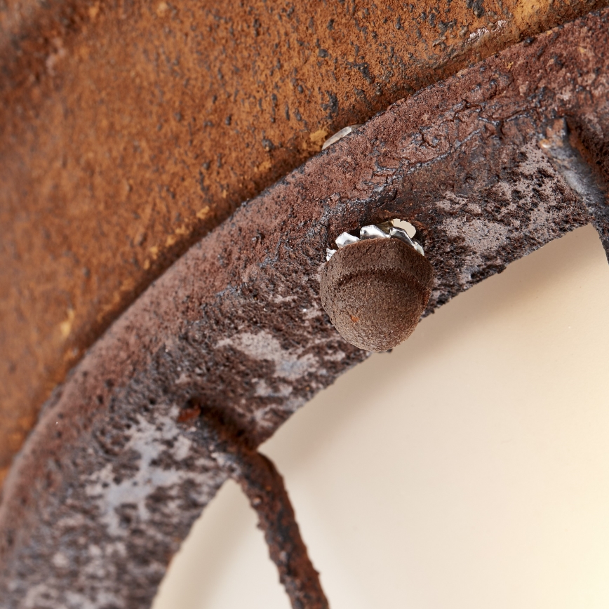 Brilliant - Φωτιστικό οροφής TYPHOON 2xE27/30W/230V κόκκινο-καφέ