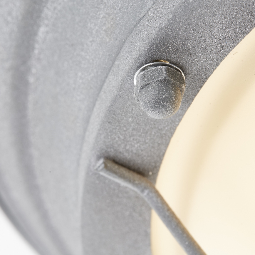 Brilliant - Φωτιστικό οροφής TYPHOON 2xE27/30W/230V Ø 34 εκ. γκρι