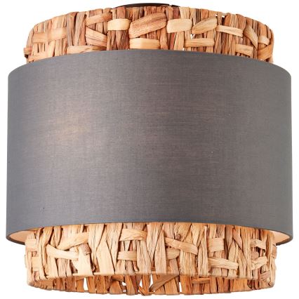 Brilliant - Φωτιστικό οροφής WATERLILLY 2xE27/60W/230V διάμετρος 35 cm γκρι