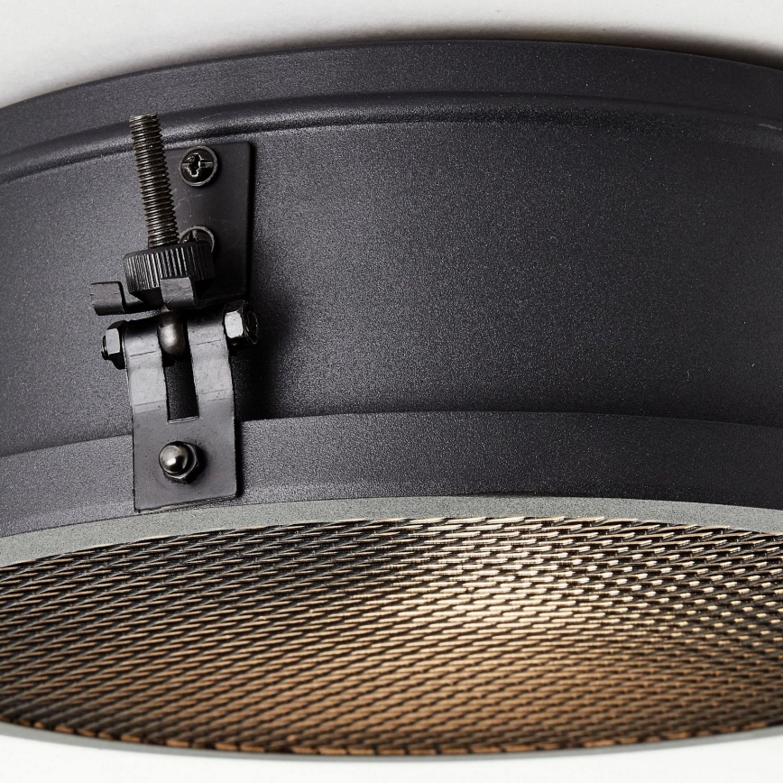 Brilliant - Φωτιστικό οροφής ZOIS 1xE27/28W/230V Ø 30 cm μαύρο