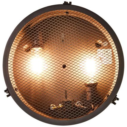 Brilliant - Φωτιστικό οροφής ZOIS 2xE27/28W/230V Ø 34 εκ.