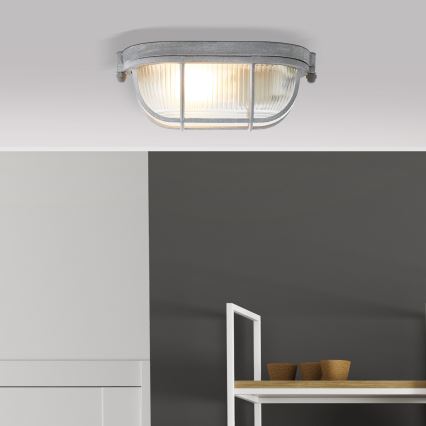 Brilliant - Φωτιστικό οροφής BOBBI 1xE27/40W/230V γκρι