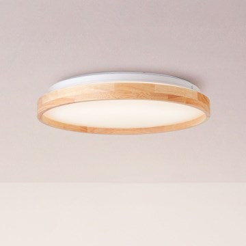 Brilliant - Φωτιστικό οροφής LED ALSON LED/26W/230V 3000/4500K διάμετρος 39,5 cm καουτσουκόδεντρο