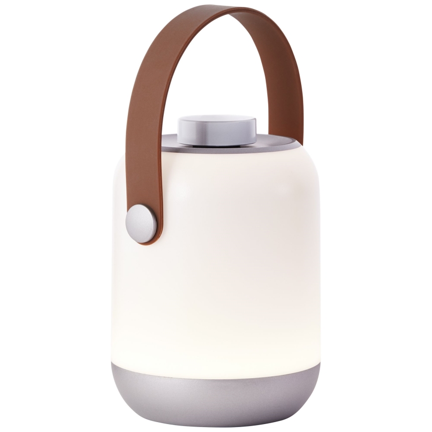 Brilliant - Ρυθμιζόμενο LED επιτραπέζιο εξωτερικό φωτιστικό GEMMA LED/1,9W/5V 1800 mAh IP44 λευκό