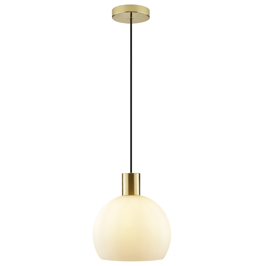 Brilliant - Κρεμαστό φωτιστικό με καλώδιο CONY 1xE27/20W/230V Ø 25 cm ορείχαλκο