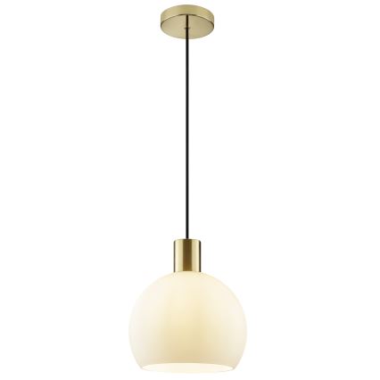 Brilliant - Κρεμαστό φωτιστικό με καλώδιο CONY 1xE27/20W/230V Ø 25 cm ορείχαλκο