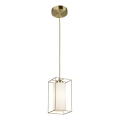 Brilliant - Κρεμαστό φωτιστικό με καλώδιο DOLLY 1xE27/20W/230V χρυσό