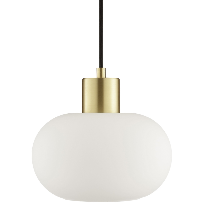 Brilliant - Κρεμαστό φωτιστικό με καλώδιο FANNY 1xE27/20W/230V διάμετρος 22 εκ. σε ορείχαλκο