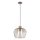 Brilliant - Κρεμαστό φωτιστικό με καλώδιο NORDIC CAGE 1xE27/20W/230V, διάμ. 35 εκ., μπεζ