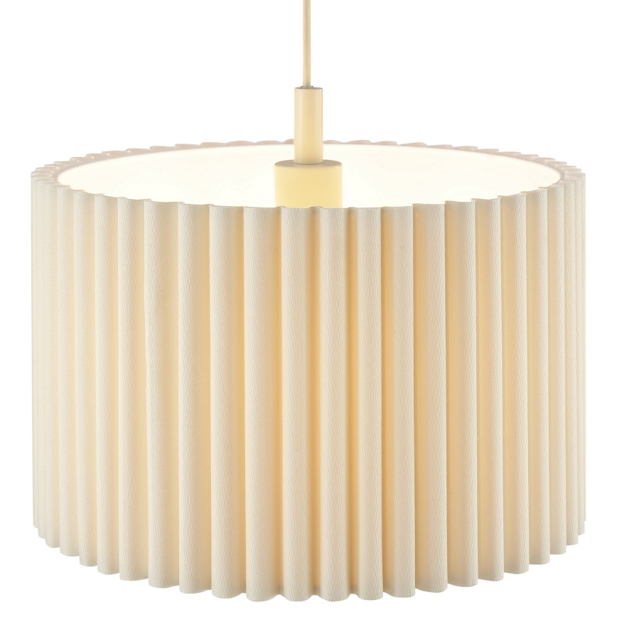 Brilliant - Κρεμαστό φωτιστικό με καλώδιο VELIN 1xE27/20W/230V Ø 35 cm εκρού