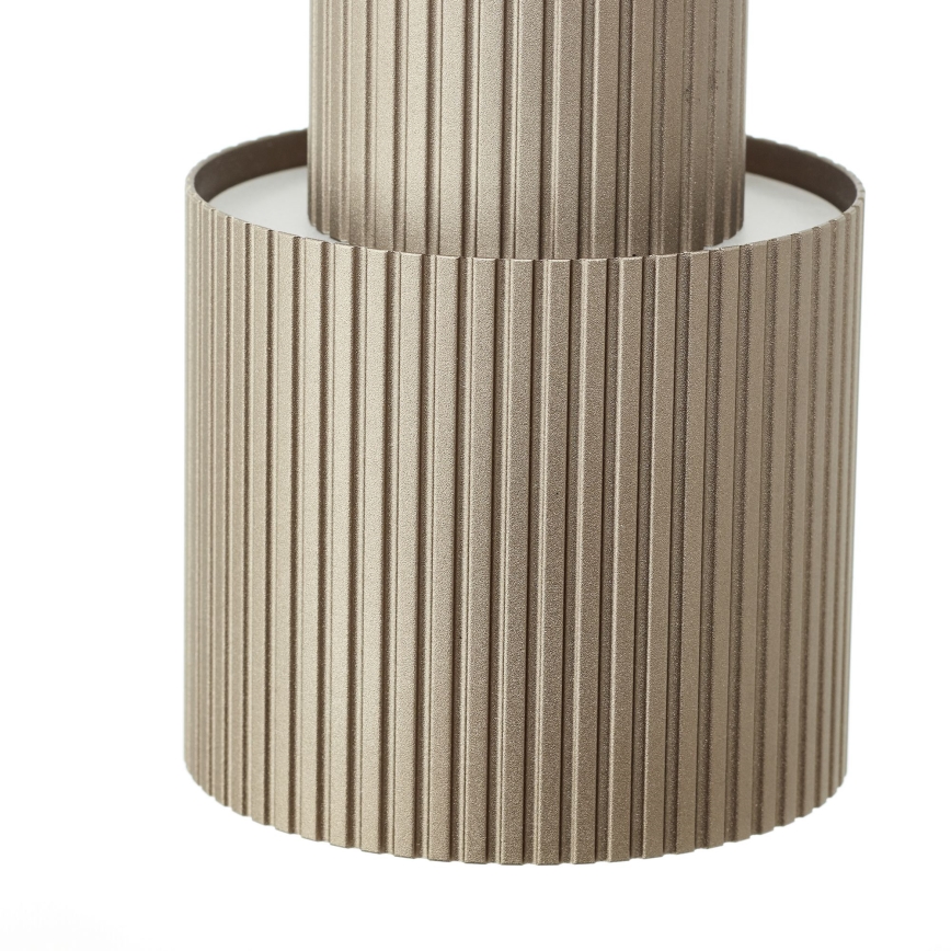 Brilliant - Κρεμαστό φωτιστικό οροφής CADIZ 4xGU10/10W/230V διάμετρος 35 cm μπρονζέ