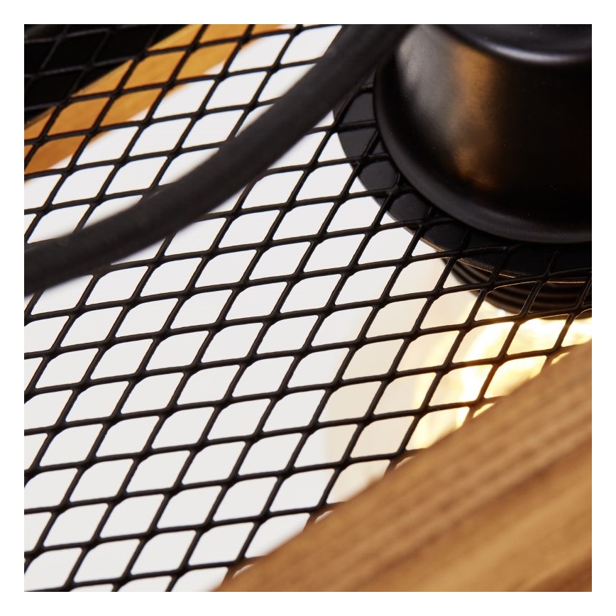 Brilliant - Κρεμαστό φωτιστικό οροφής CALANDRA 6xE27/42W/230V πεύκο