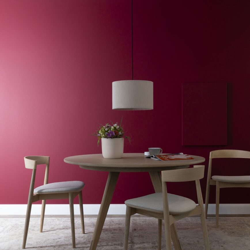 Brilliant - Κρεμαστό φωτιστικό οροφής TONY 1xE27/20W/230V διάμετρος 35 cm κρεμ