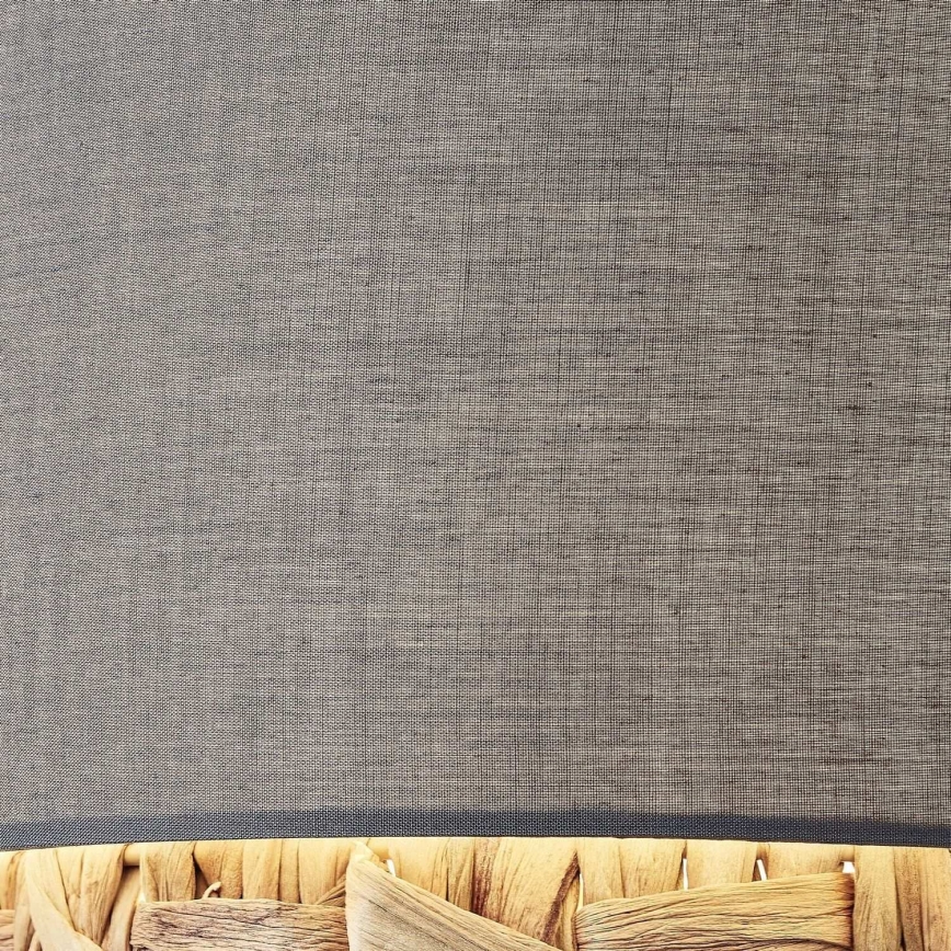 Brilliant - Κρεμαστό φωτιστικό οροφής WATERLILLY 1xE27/60W/230V διάμετρος 35 cm γκρι