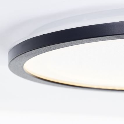 Brilliant - Ρυθμιζόμενο LED οροφής φωτιστικό MOSAKO LED/20W/230V 2700K διάμ. 29,5 εκ. μαύρο