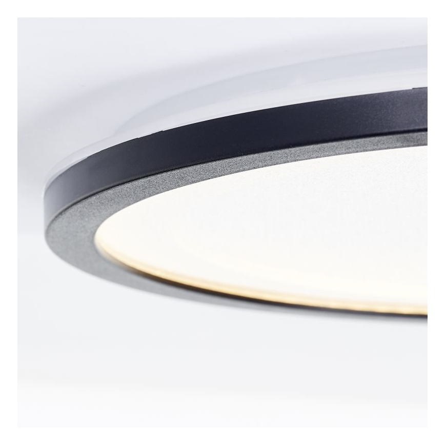 Brilliant - Ρυθμιζόμενο LED οροφής φωτιστικό MOSAKO LED/20W/230V 2700K διάμ. 29,5 εκ. μαύρο